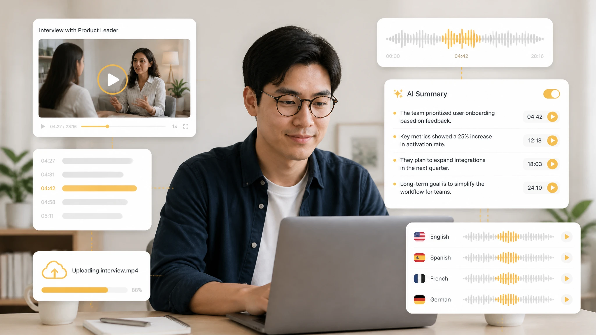 MP4 Audio to Text Across Every Format